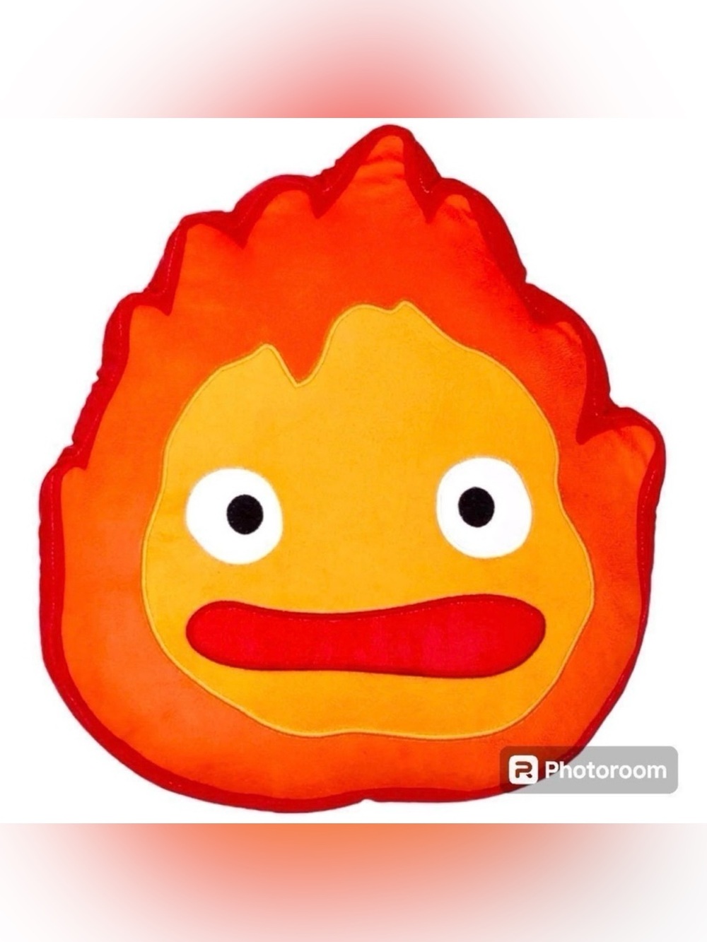 Studio Ghibli Howl's Moving Castle Figural Calcifer Pillow
